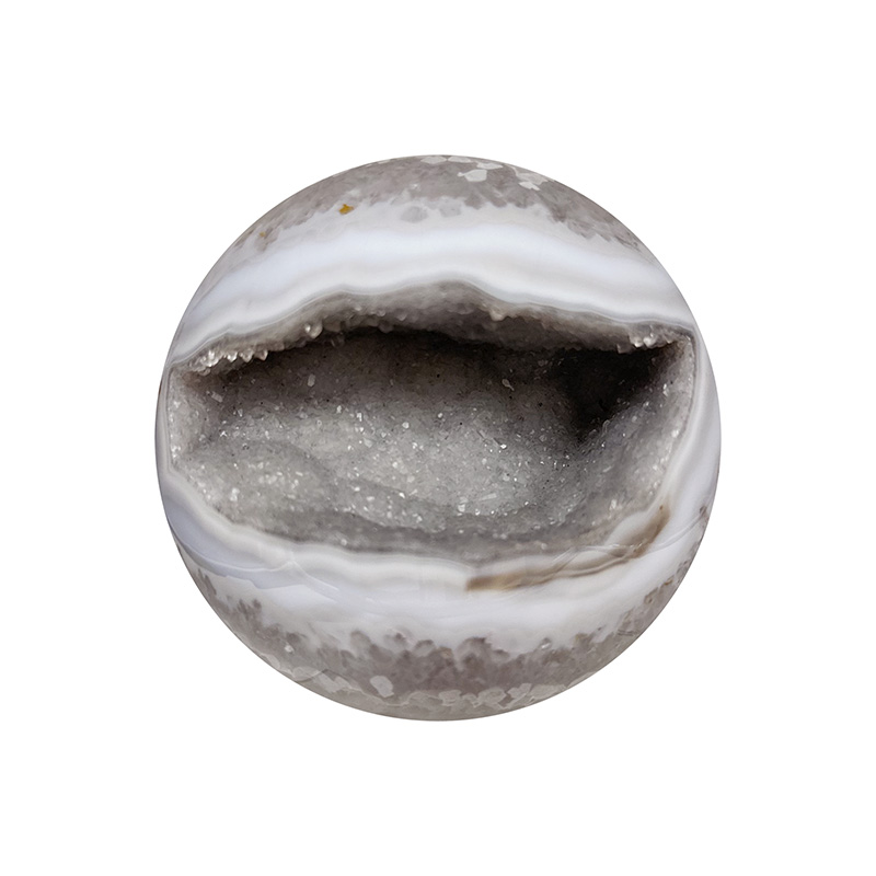 Sphère Agate cristallisée - Pièce unique - 202502_259