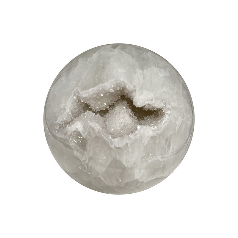 Sphère Agate cristallisée - Pièce unique - 202502_261