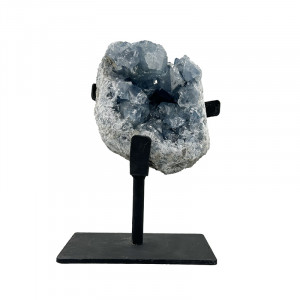 Celestite sur socle métal - Pièce unique - 202511_162