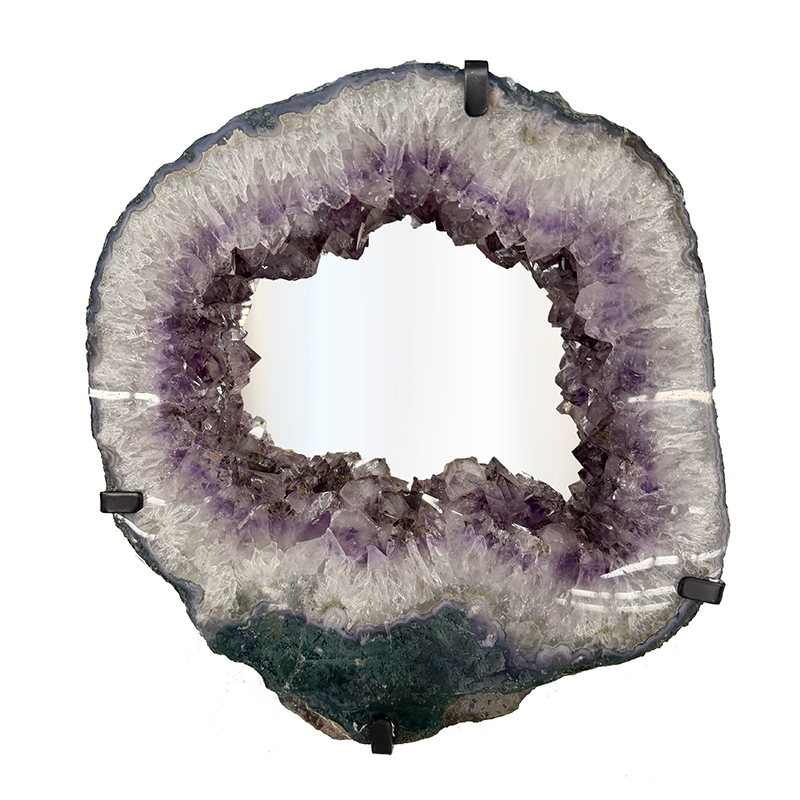 Miroir en Améthyste - Pièce unique - 202601_170