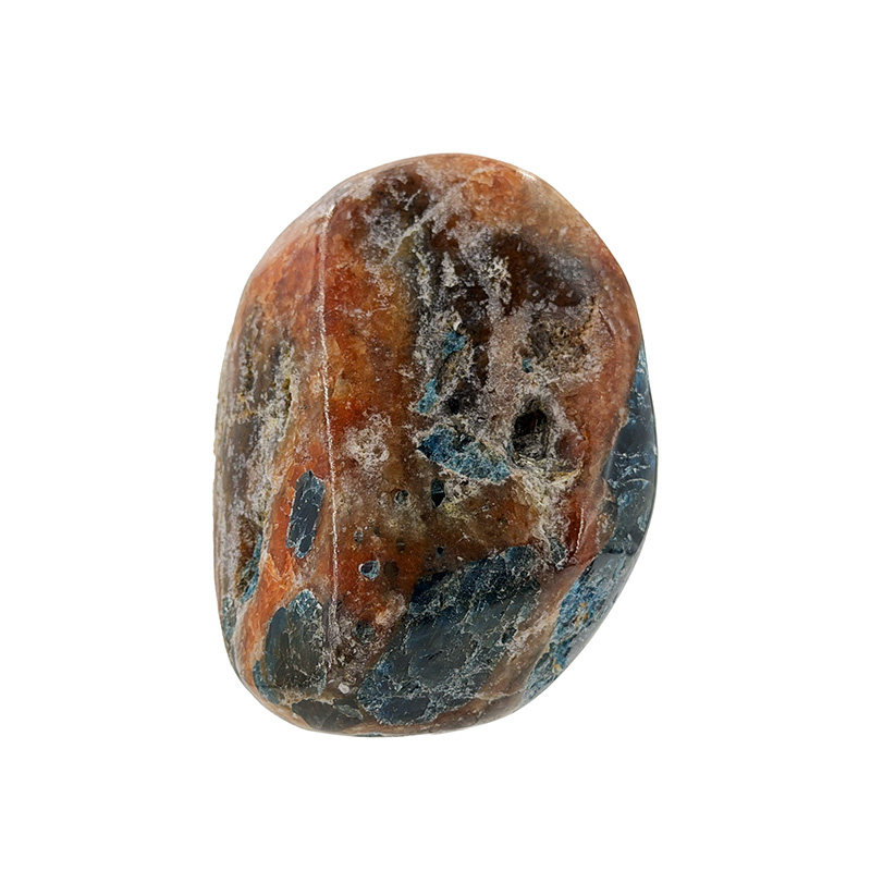 Galet Calcite Orange Apatite - Pièce unique - 202603_176