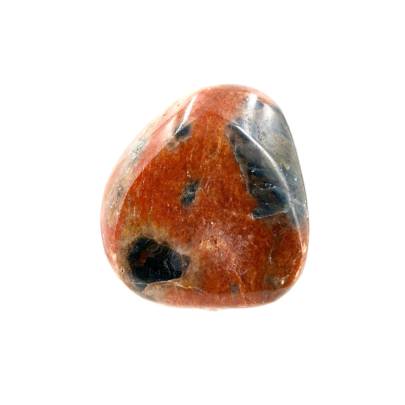 Galet Calcite Orange Apatite - Pièce unique - 202603_188