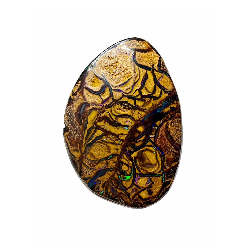 Cabochon - Opale boulder - Pièce unique - 202607_01