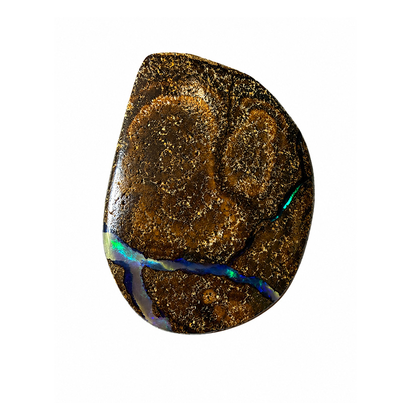 Cabochon - Opale boulder - Pièce unique - 202607_11
