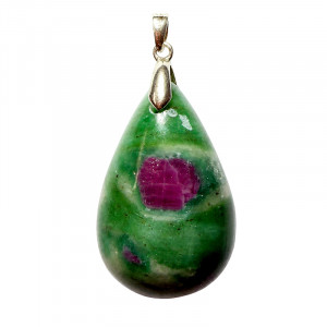 Pendentif Rubis Fuschite - Pièce unique - 202607_52