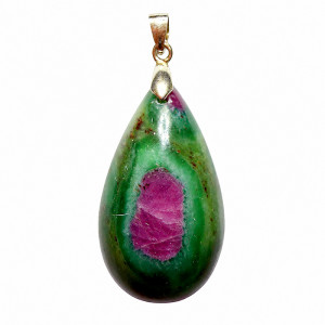 Pendentif Rubis Fuschite - Pièce unique - 202607_54