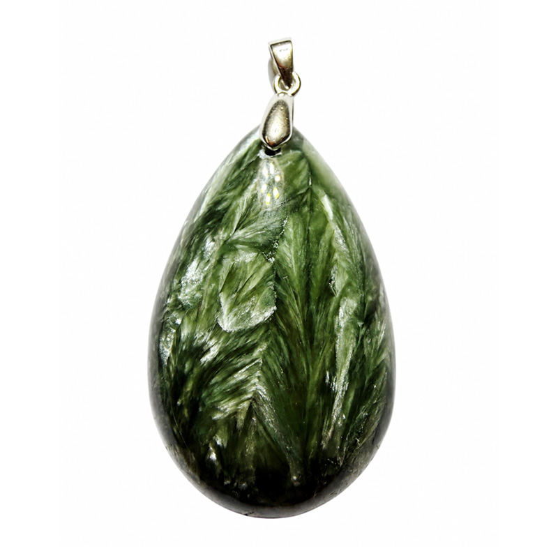 Pendentif Séraphinite - pièce unique - 202607_60