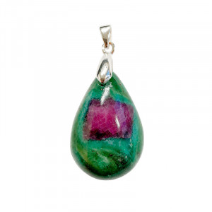 Pendentif Rubis Fuschite - Pièce unique - 202608_123