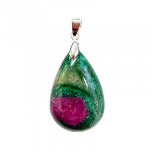 Pendentif Rubis Fuschite - Pièce unique - 202608_124