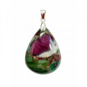 Pendentif Rubis Fuschite - Pièce unique - 202608_134