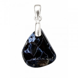 Pendentif Pietersite Bélière Argent 925 - Piece unique - 202608_142
