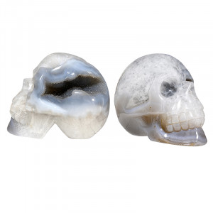 Crâne Agate - Pièce unique - 202608_178