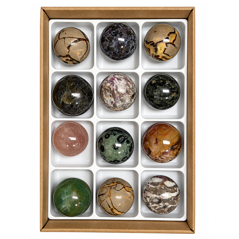 Lot de 12 Sphères - Pièce unique - 202609_100