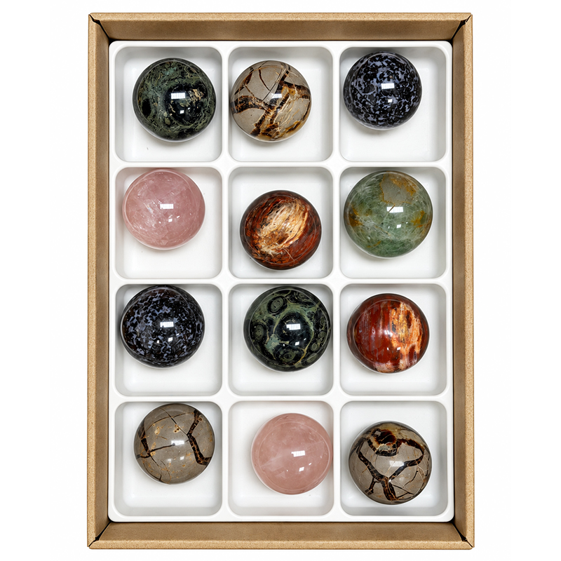 Lot de 12 Sphères - Pièce unique - 202609_101