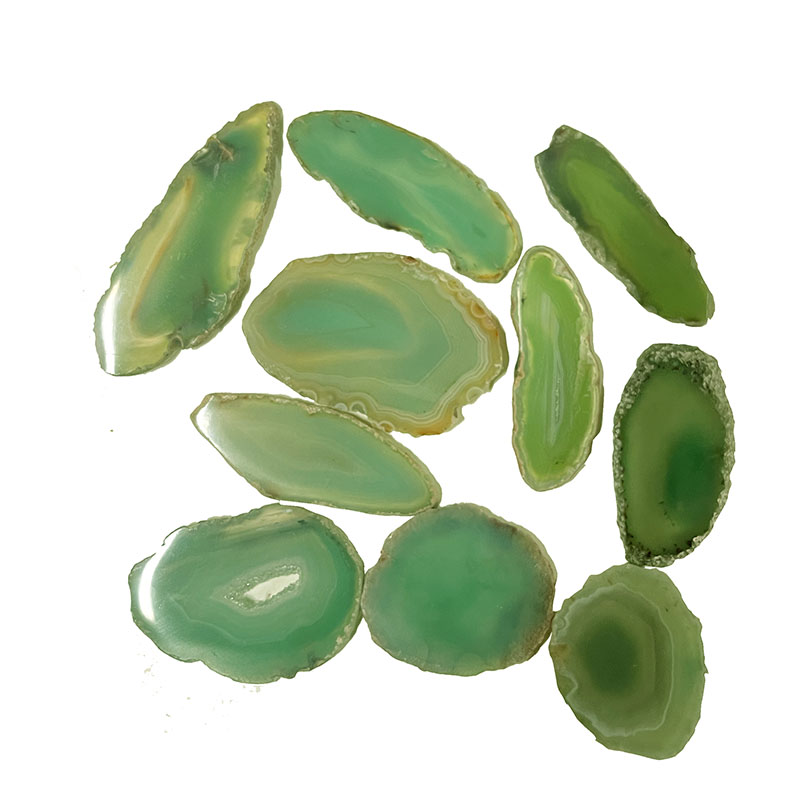 Agate Fine - env. 3 cm (Taille 00) - Les 10 pièces - Qualité B