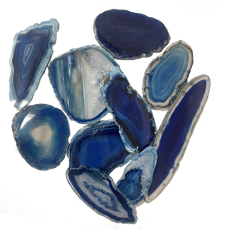 Agate Fine - env. 3 cm (Taille 00) - Les 10 pièces - Qualité B