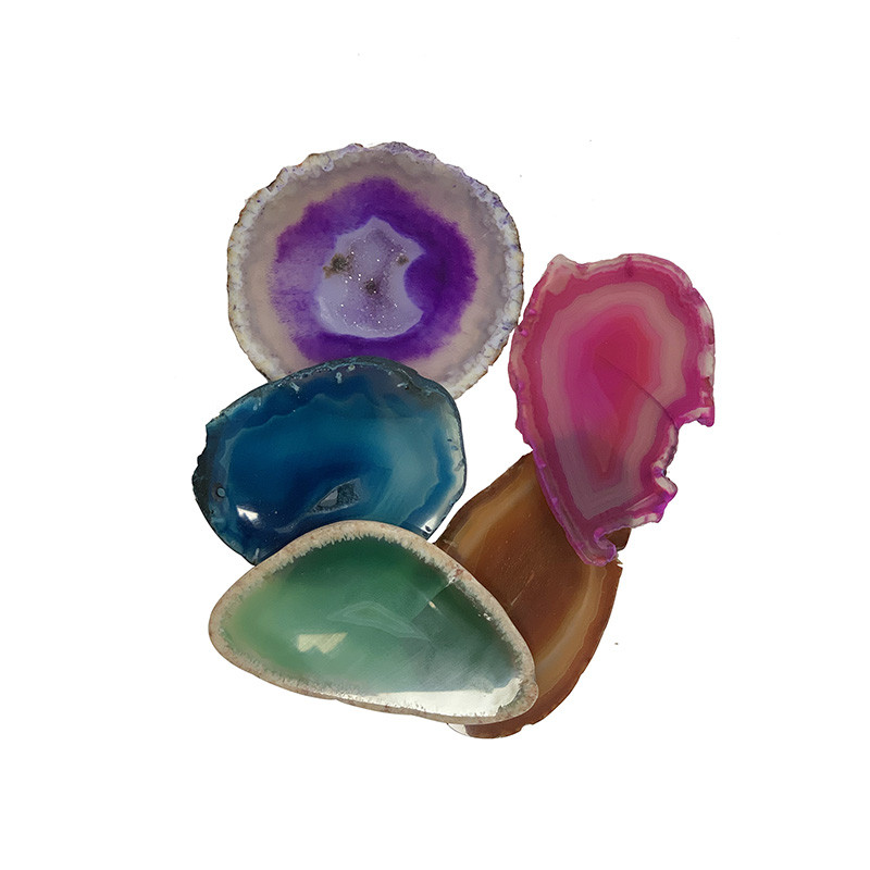 Agate Fine teintée - taille 5 - la pièce - Qualité C