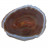 Agate fine rouge teintée - env. 17 cm (Taille 8) - Qualité B - la pièce