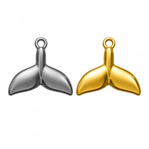 Breloque Queue de Baleine – Acier