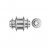 Perles rondelles acier inoxydable - 5 pièces