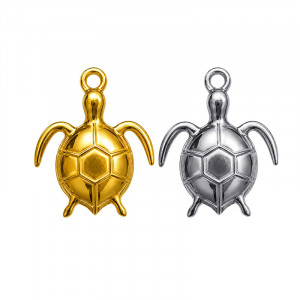 Breloque Tortue – Acier