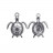 Breloque Tortue – Acier