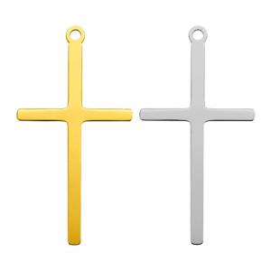 Croix percée - Acier - 5 pièces