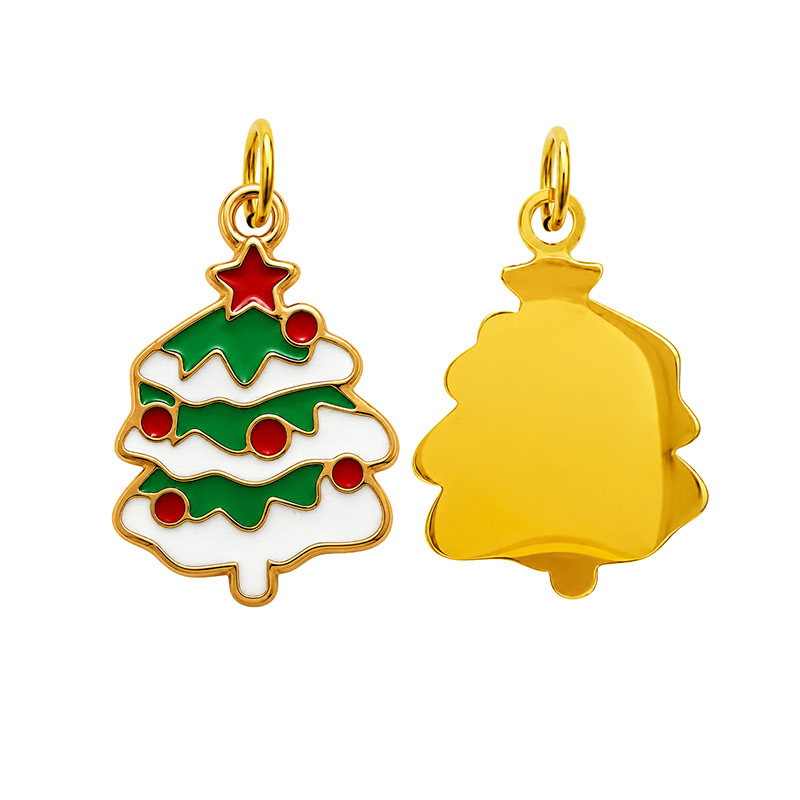 Breloque Sapin Acier