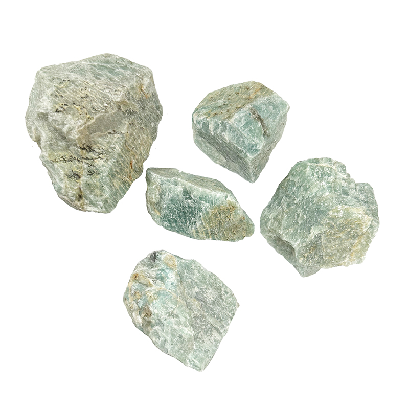 Amazonite de Madagascar pierre brute - Le kg - 4 à 10 cm