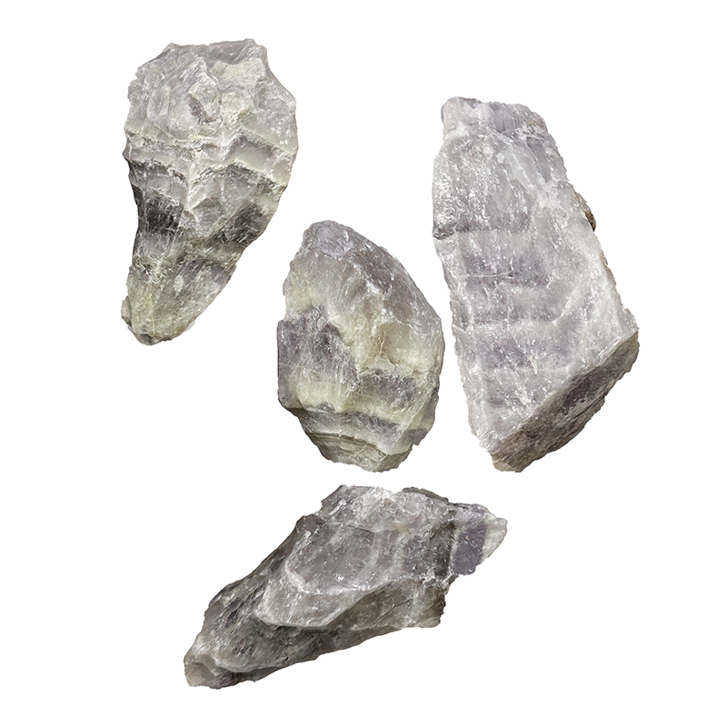 Améthyste chevron de Madagascar pierre brute Le kg - 5 à 10 cm