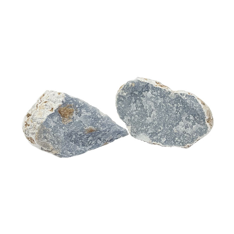 Angelite du Pérou pierre brute - le kg - 5 à 9 cm