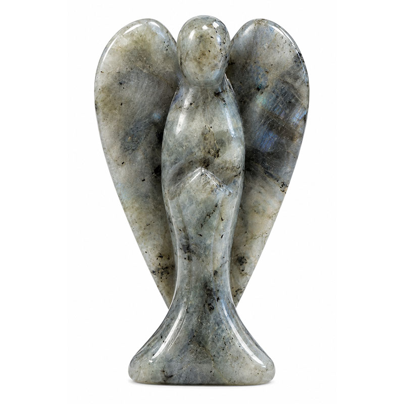 Statuette Ange en pierre naturelle – 7,5 cm - la pièce