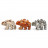 Animaux en soapstone – 35 mm - 10 pièces par variété 