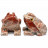 Animaux en pierre des Andes – 55 mm – Lot de 5 pièces