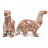 Animaux 75mm lot 3 pcs par variété