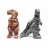 Animaux 75mm lot 3 pcs par variété