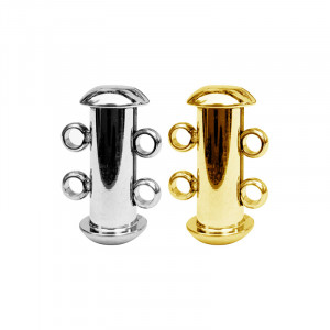 Fermoir Double Acier - 5 pièces