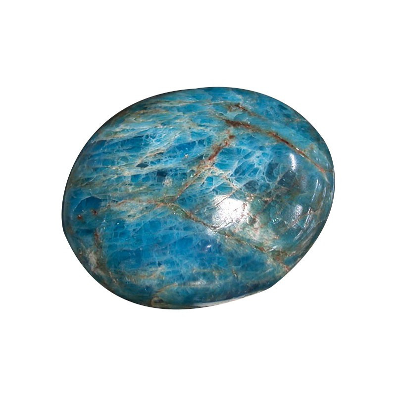 Galets apatite bleue Madagascar 1kg