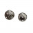 Boule 8 mm dorée ou argentée 200 pces