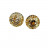 Boule 8 mm dorée ou argentée 200 pces