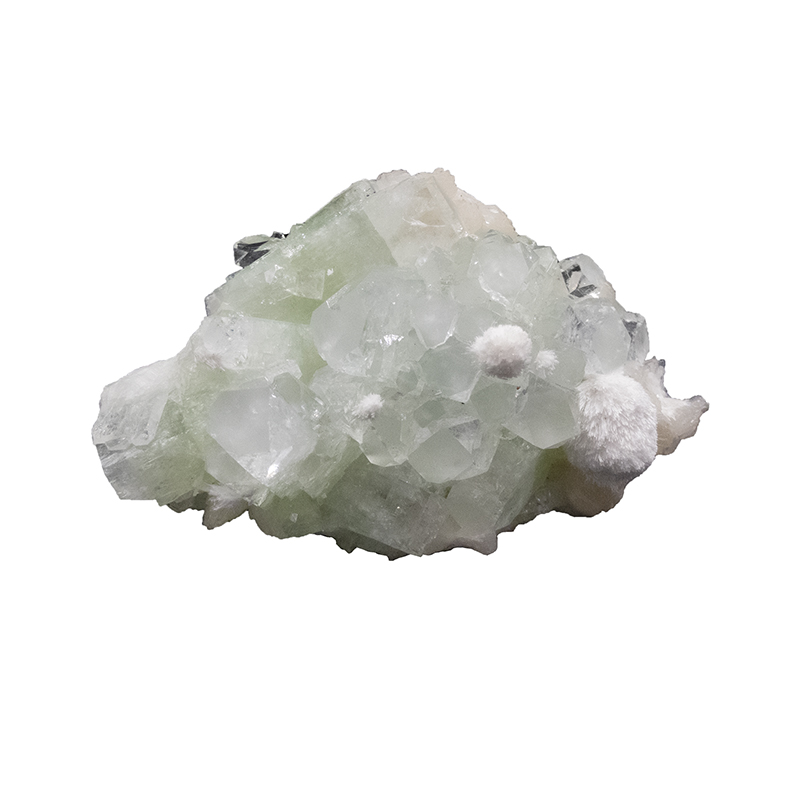 Apophyllite et Mordenite - Inde - Pièce unique - APOPMI260