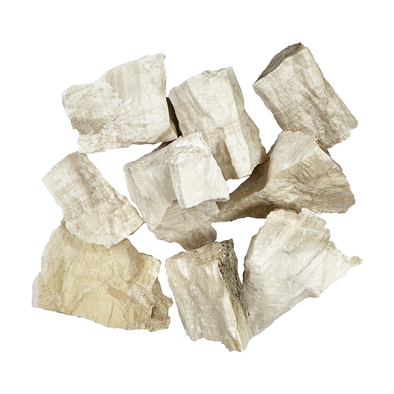 Aragonite blanche brute du Pérou - le kg - 3 à 6 cm