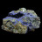 Azurite et Malachite - Chine - Pièce unique - AZUC120
