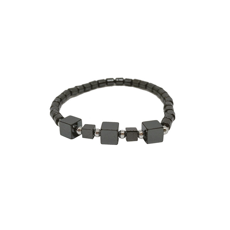 Bracelet hématite 10pcs