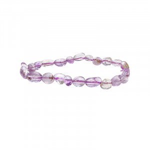 Bracelet ametrine grains lot de 4