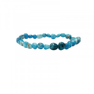 Bracelet apatite grains lot de 4