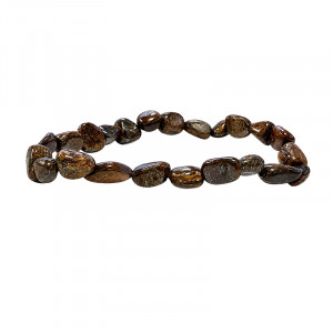 Bracelet bronzite grains lot de 4