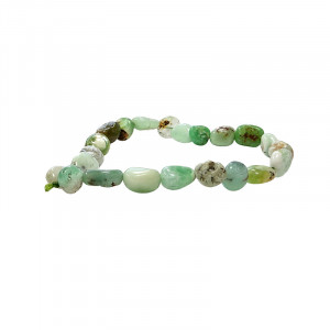 Bracelet chrysoprase grains lot de 4