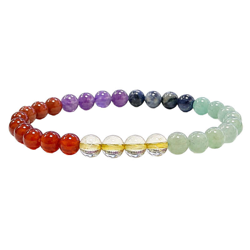 Bracelet chakra 6 ou 8 mm