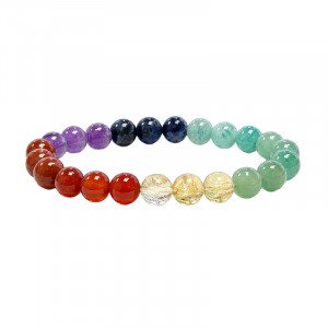 Bracelet chakra 6 ou 8 mm